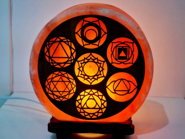 Lampe de sel 5 kg 7 CHAKRAS